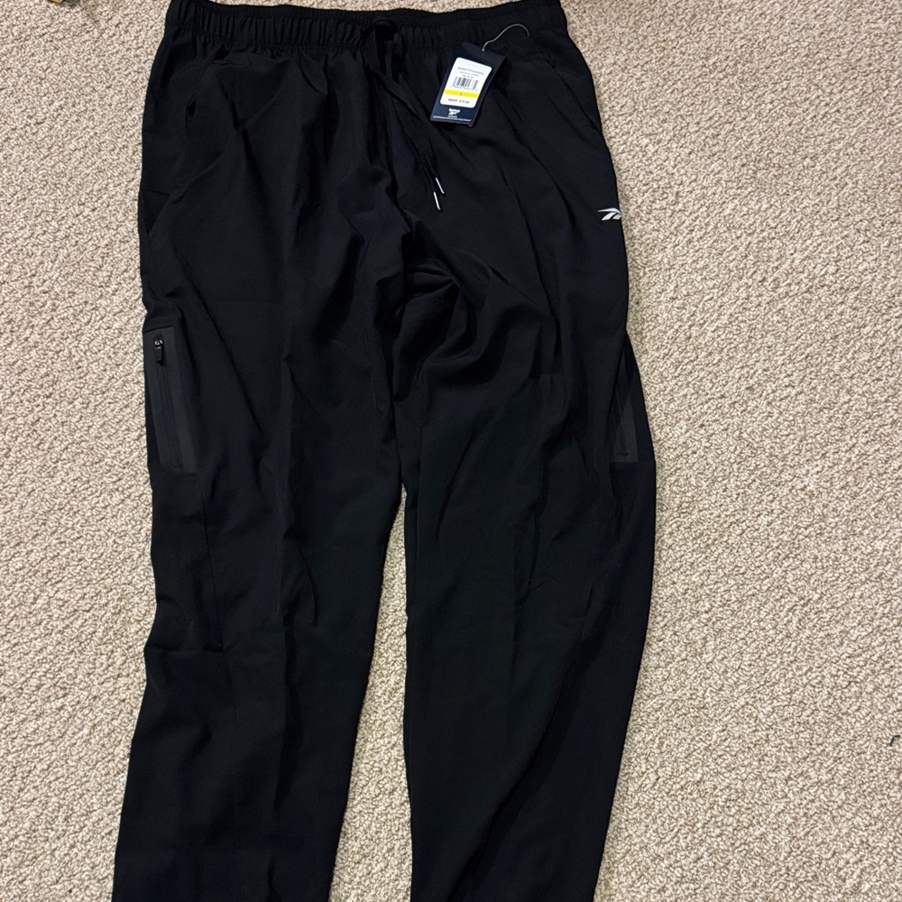 Black Athletic Men's Pants
